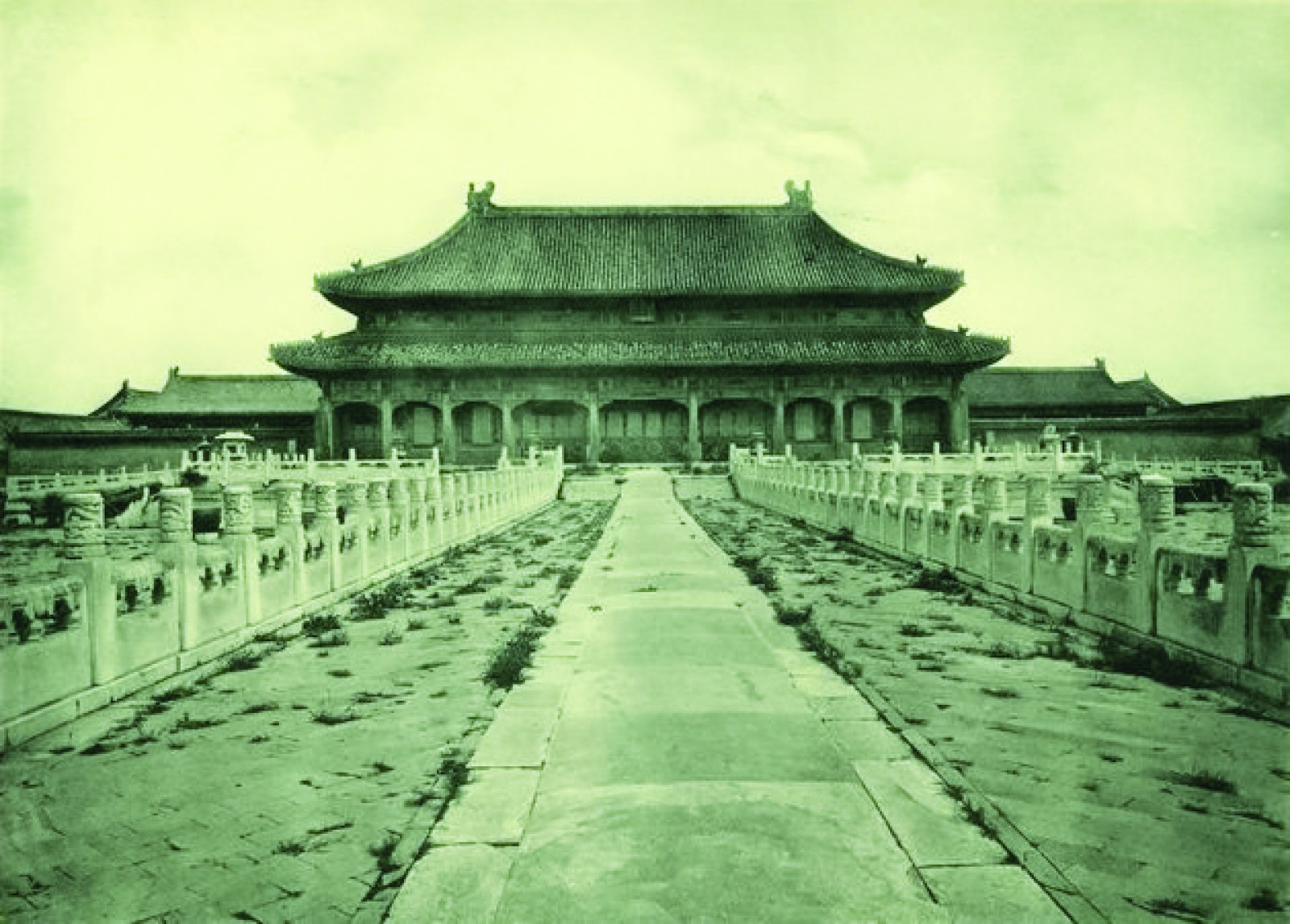 Imatge del sisè pati de la Ciutat Prohibida de Pequín