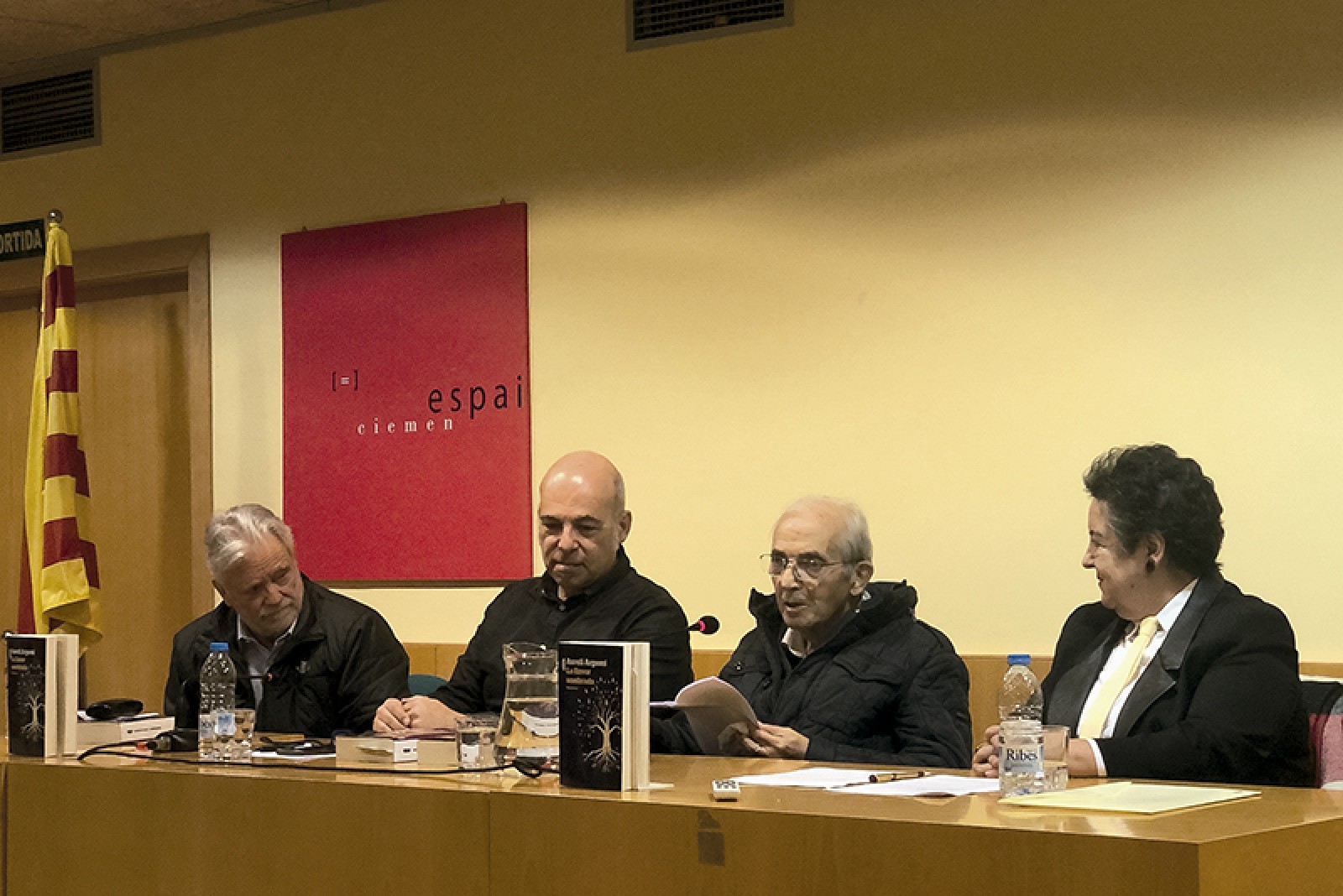 Argemí va ser una de les veus del llibre 'Cuixà, exili i refugi. Un testimoni al peu del Canigó (1965-1985)', editat per L'Avenç.