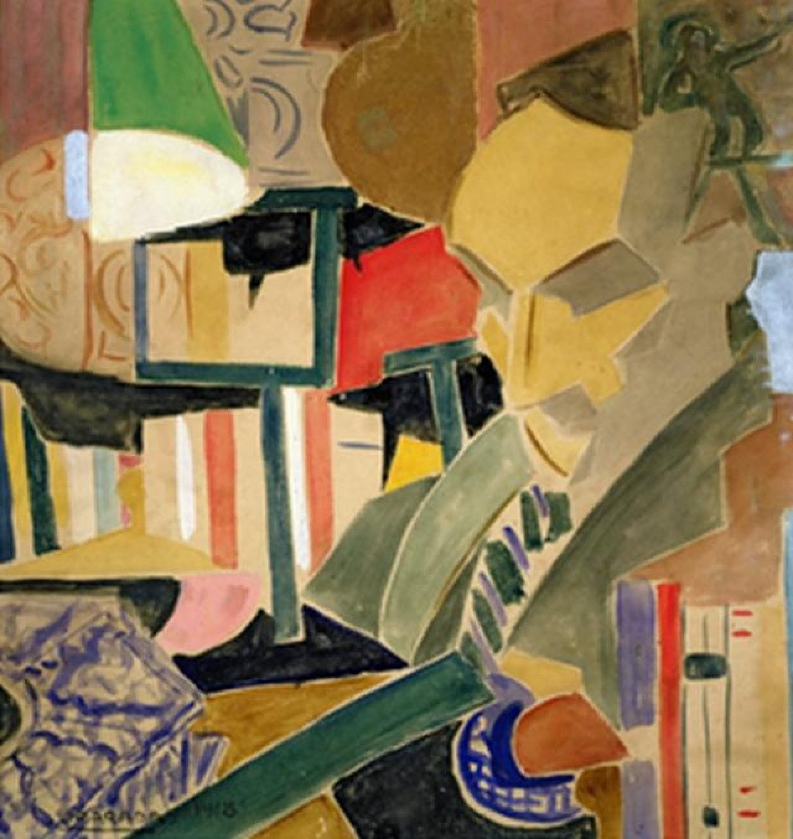 Retrat de Joan Salvat Papasseit fet per Rafael Barradas