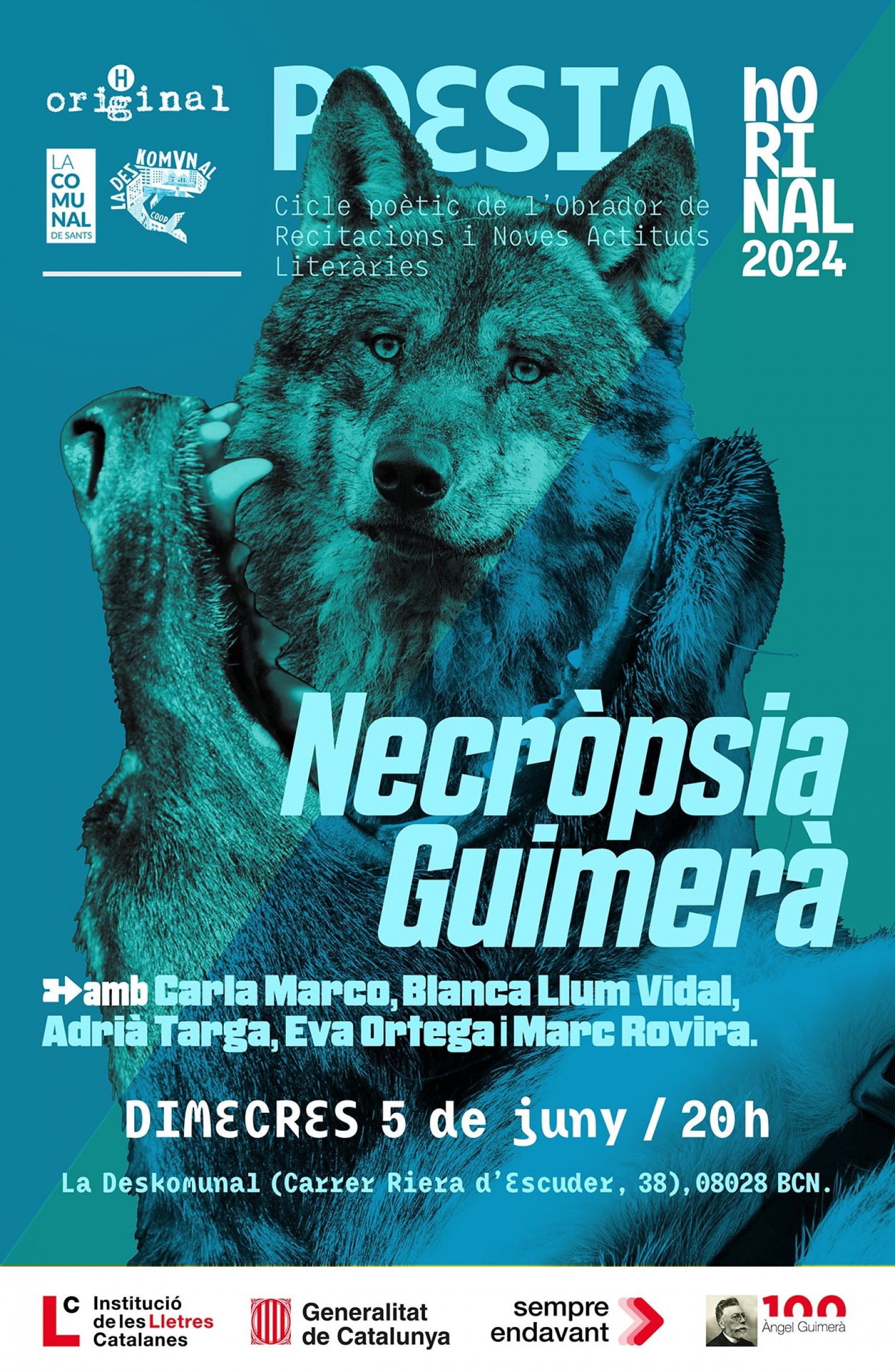 Un homenatge a la poesia de l'autor