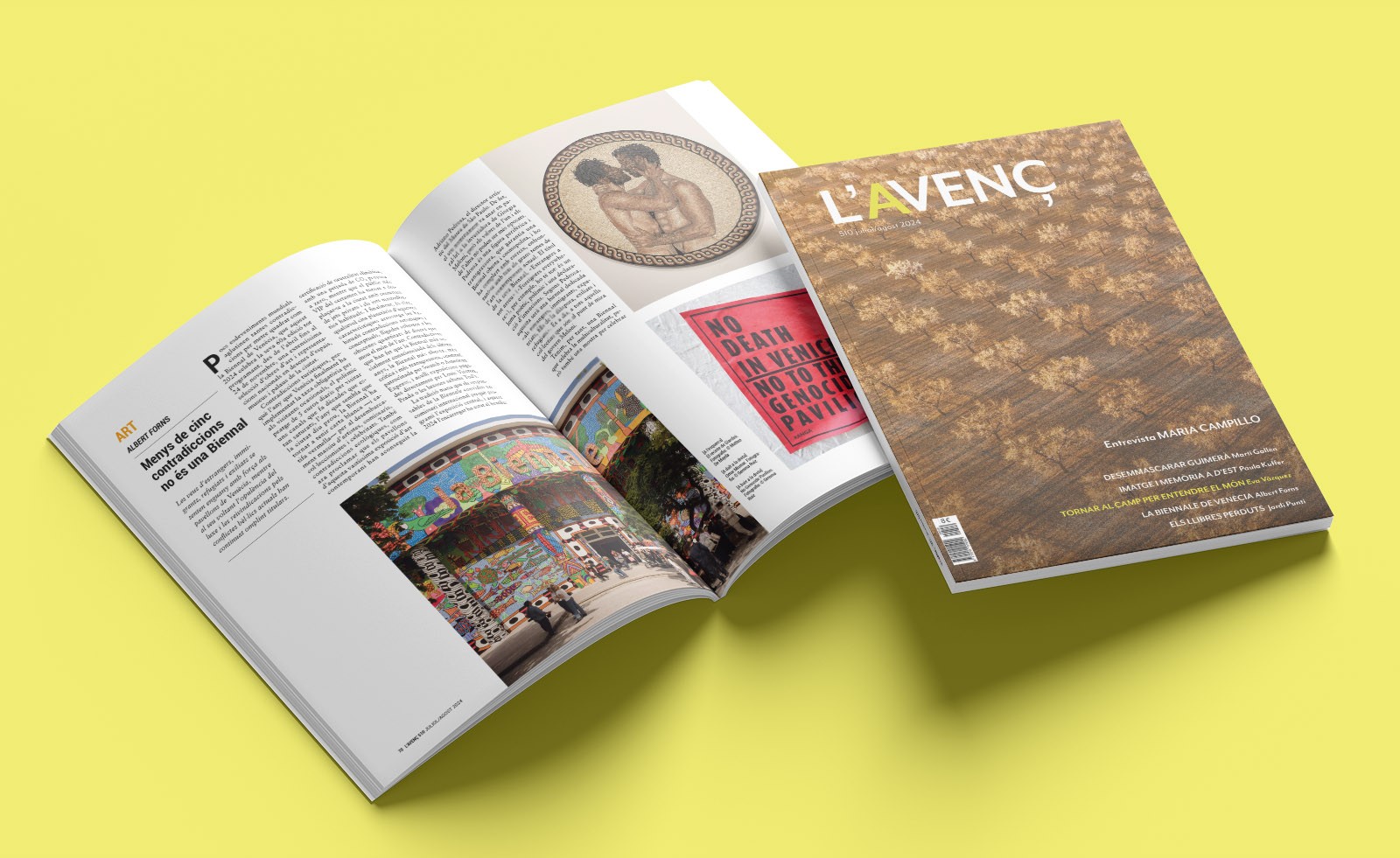 Les contradiccions de la Biennal  són un dels temes d'aquest estiu