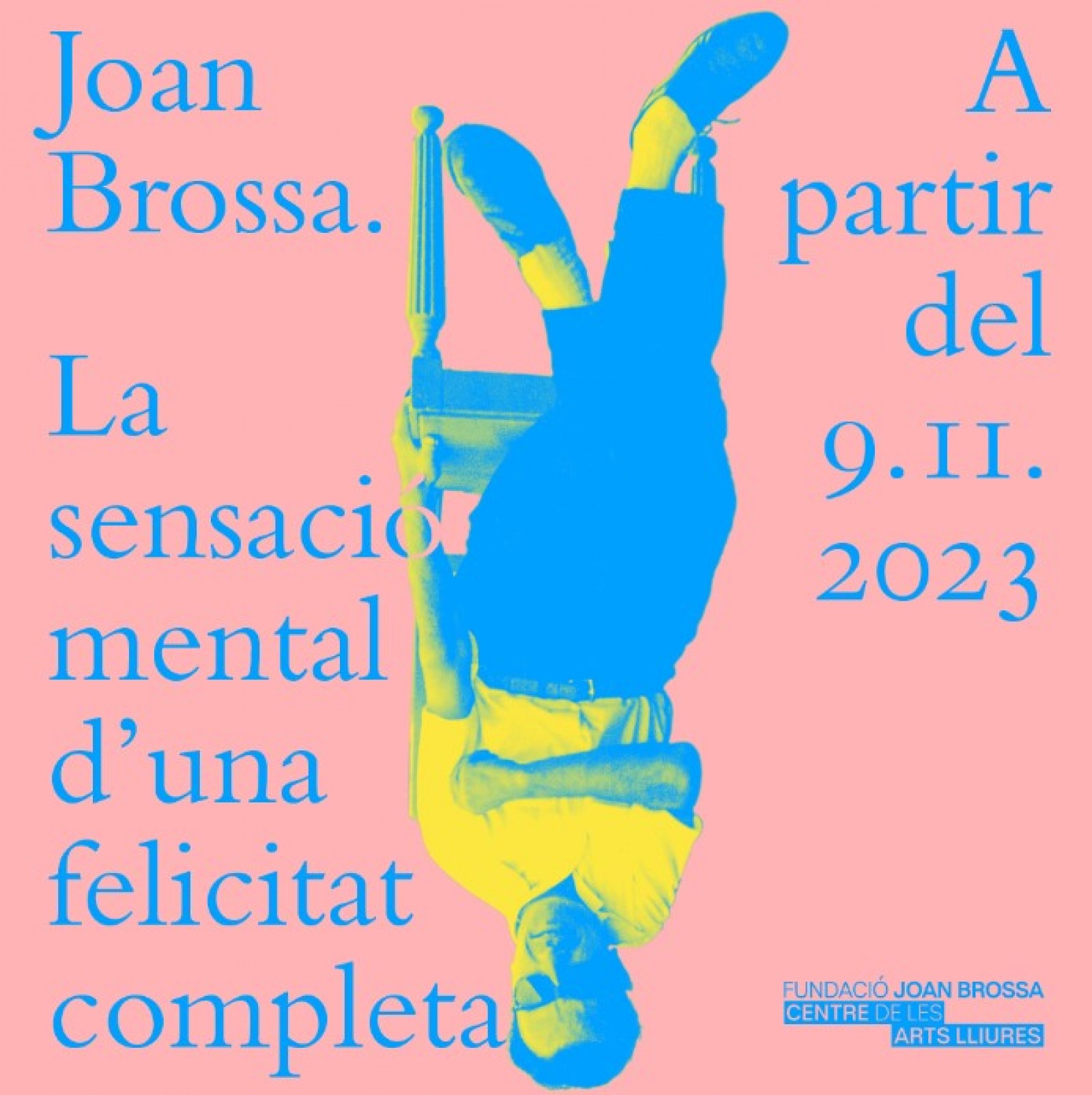Cartell de l'exposició dedicada a l'artista