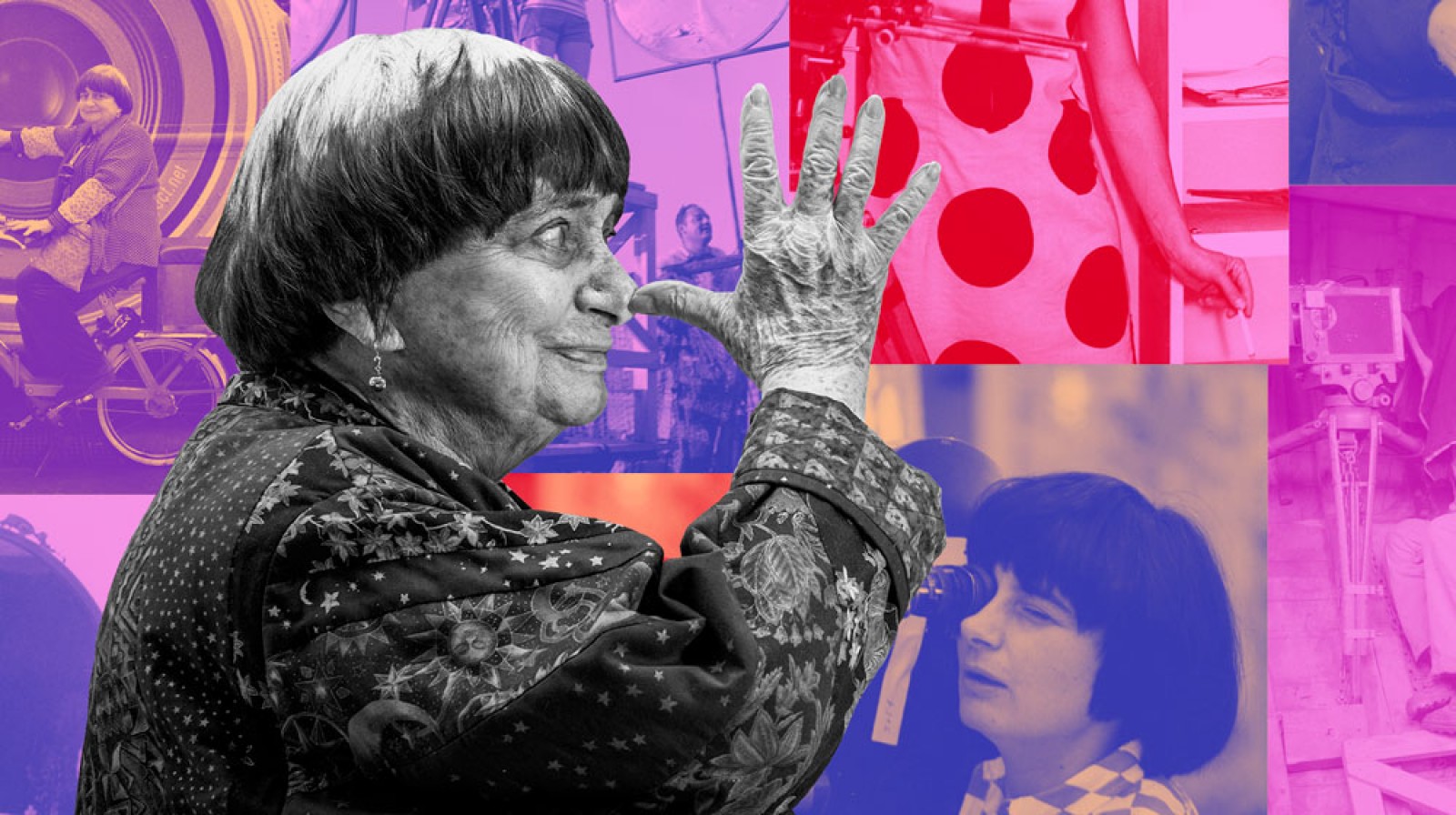 L'exposició fa visibles les múltiples cares d'Agnès Varda