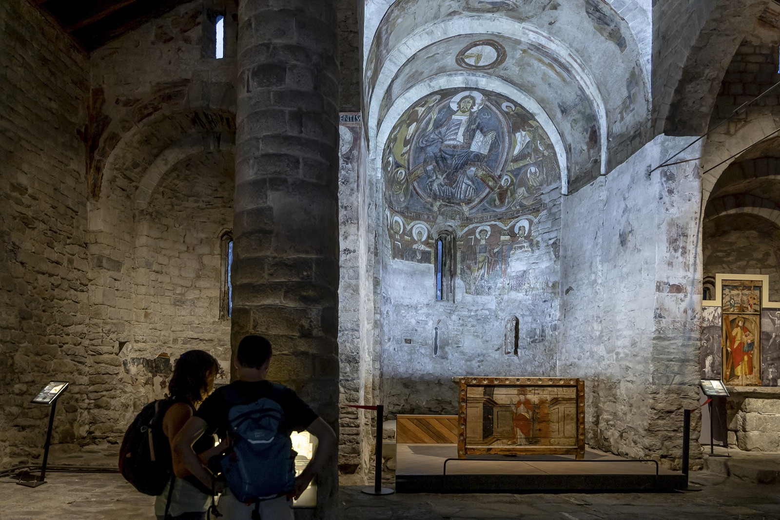 Interior de Sant Climent de Taüll
