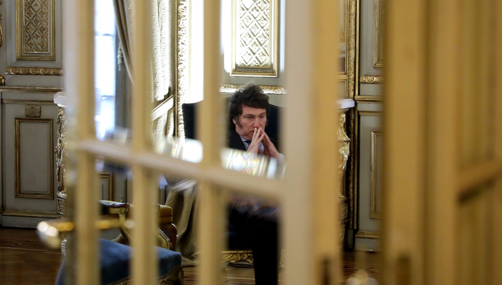 Javier Milei el 9 de desembre de 2023, un dia abans de la seva investidura. 