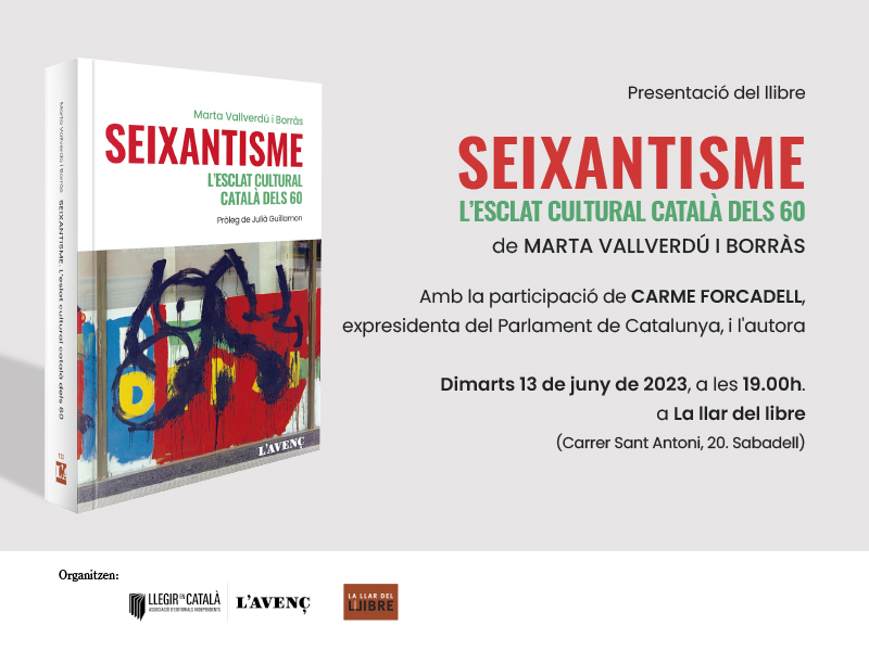 Presentació del llibre Seixantisme a Sabadell