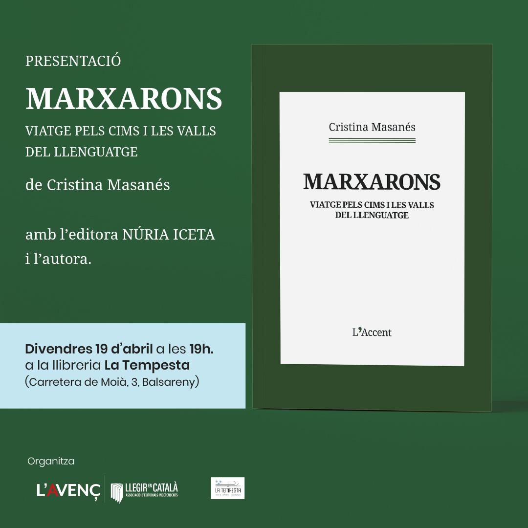 Presentació del llibre “Marxarons ” a Balsareny