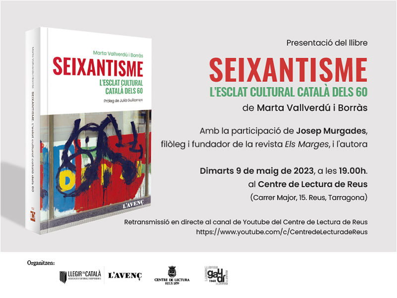 Presentació del llibre “Seixantisme” a Reus