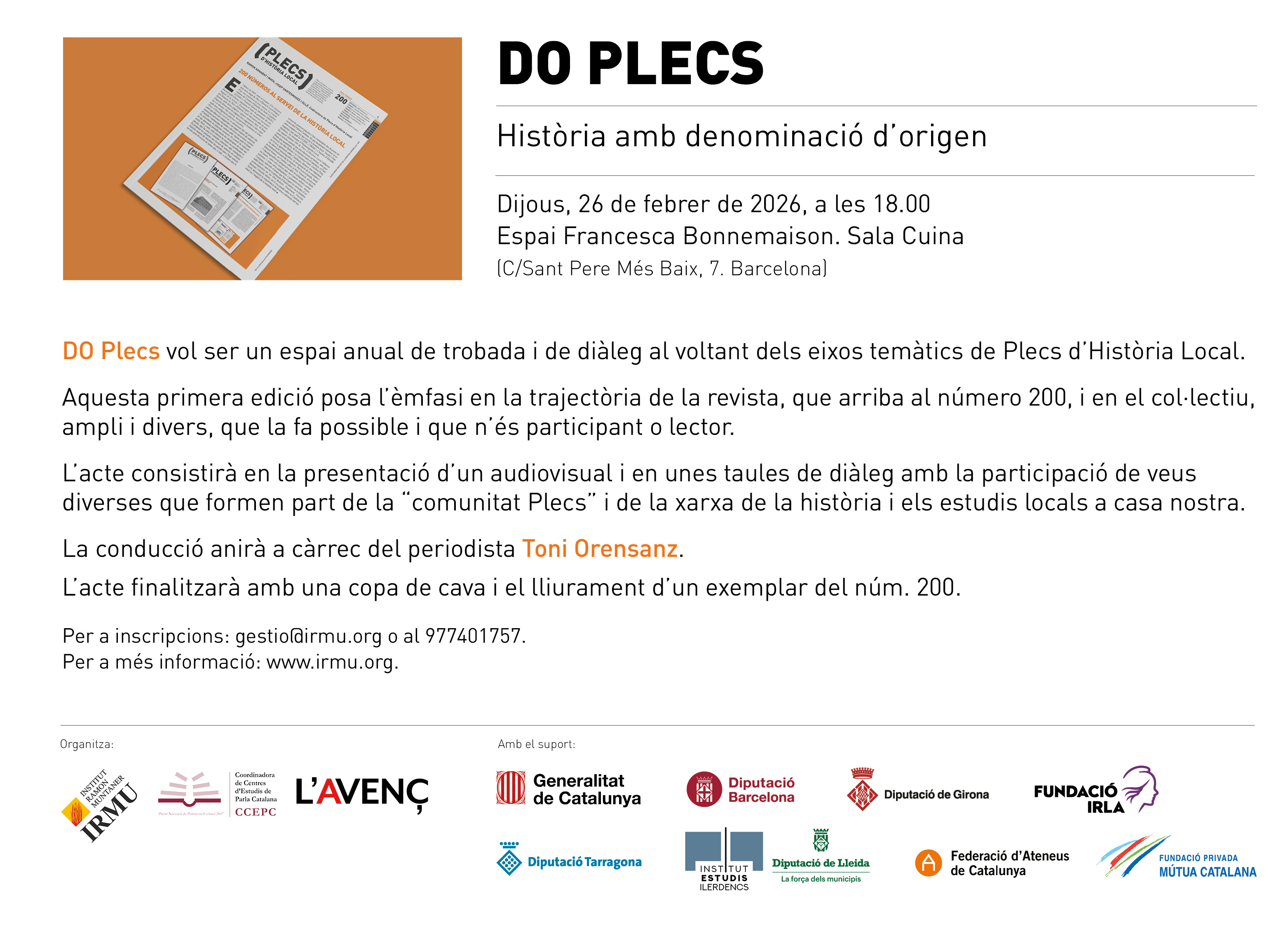 DO PLECS. Història amb denominació d’origen