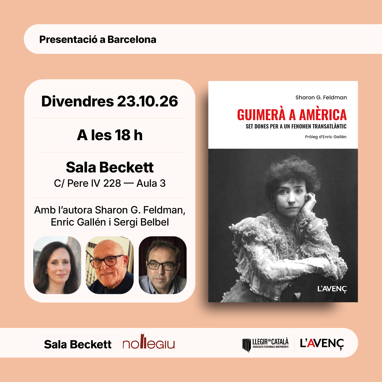 Presentació de 'Guimerà a Amèrica'